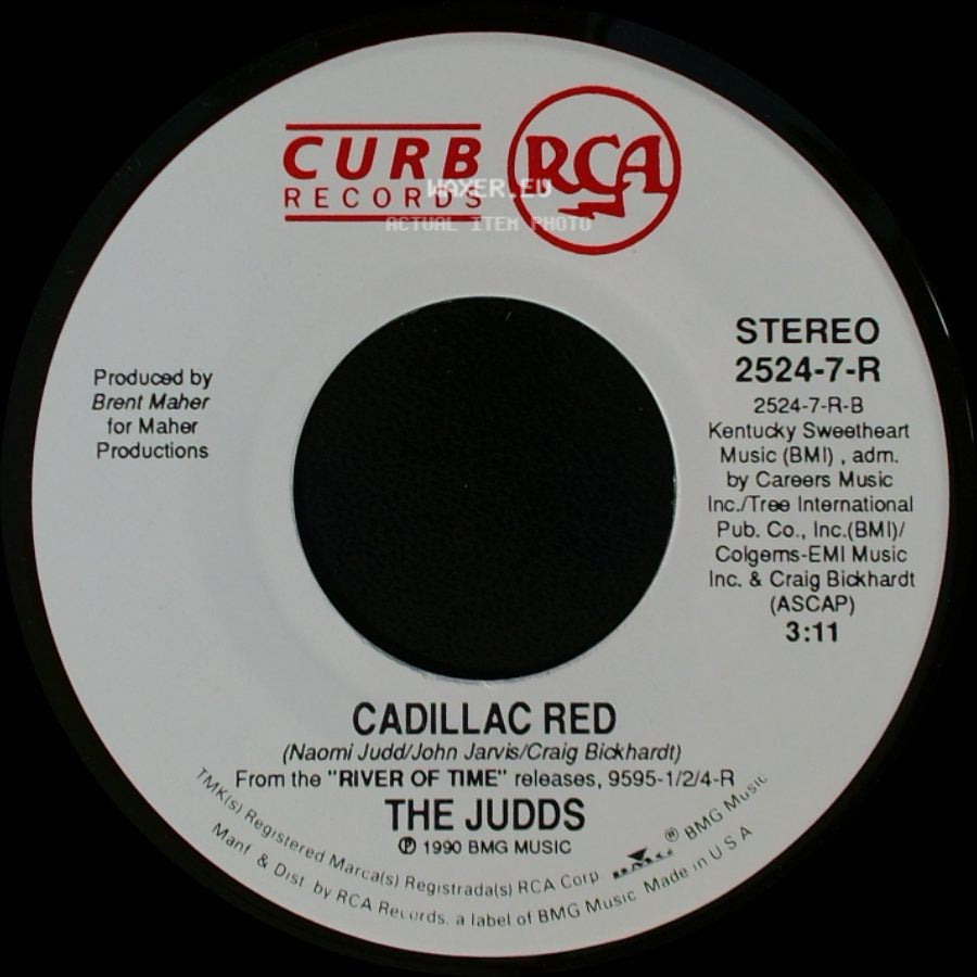 The Judds - Guardian Angels / Cadillac Red side B