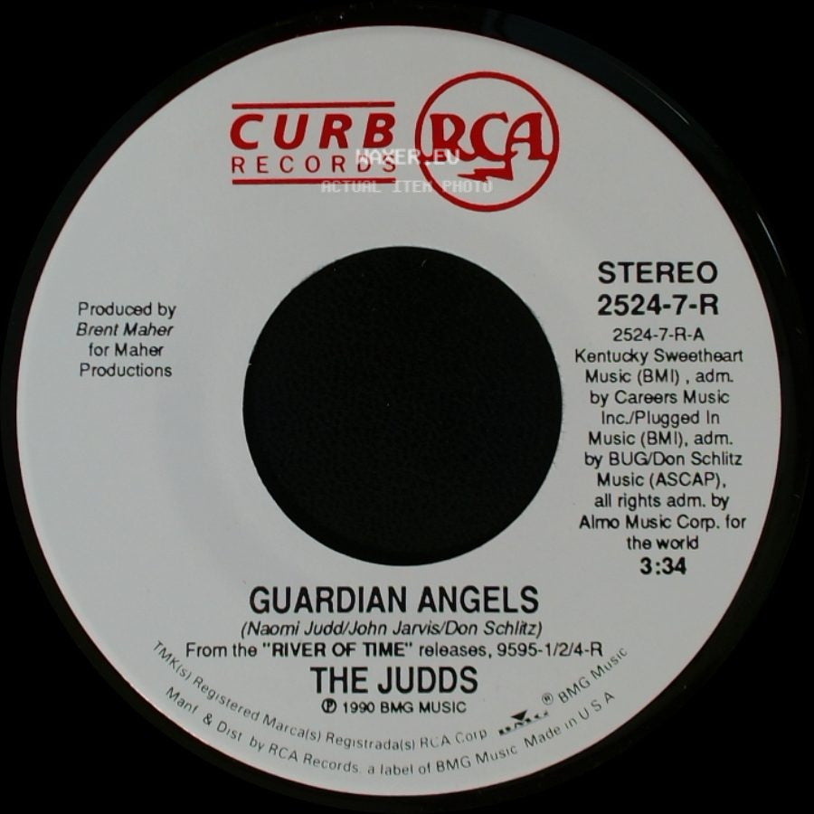 The Judds - Guardian Angels / Cadillac Red side A