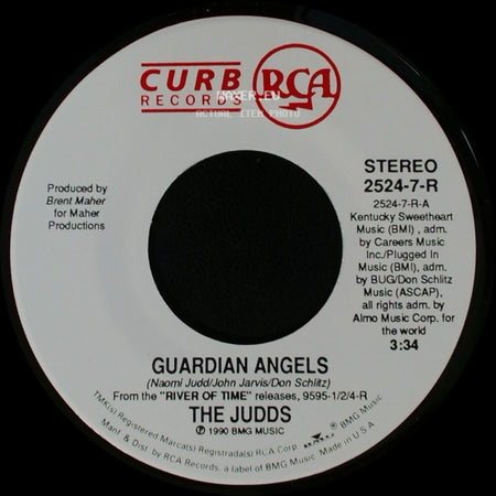 The Judds - Guardian Angels / Cadillac Red side A