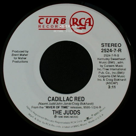 The Judds - Guardian Angels / Cadillac Red side B