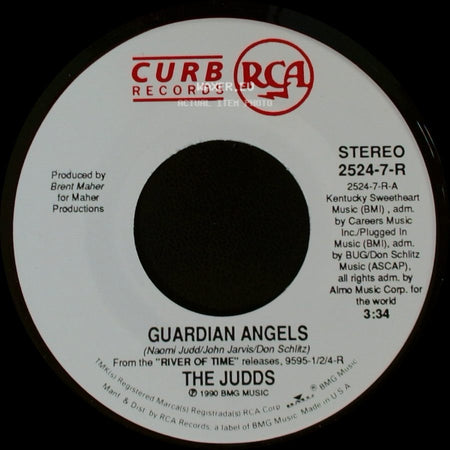 The Judds - Guardian Angels / Cadillac Red side A