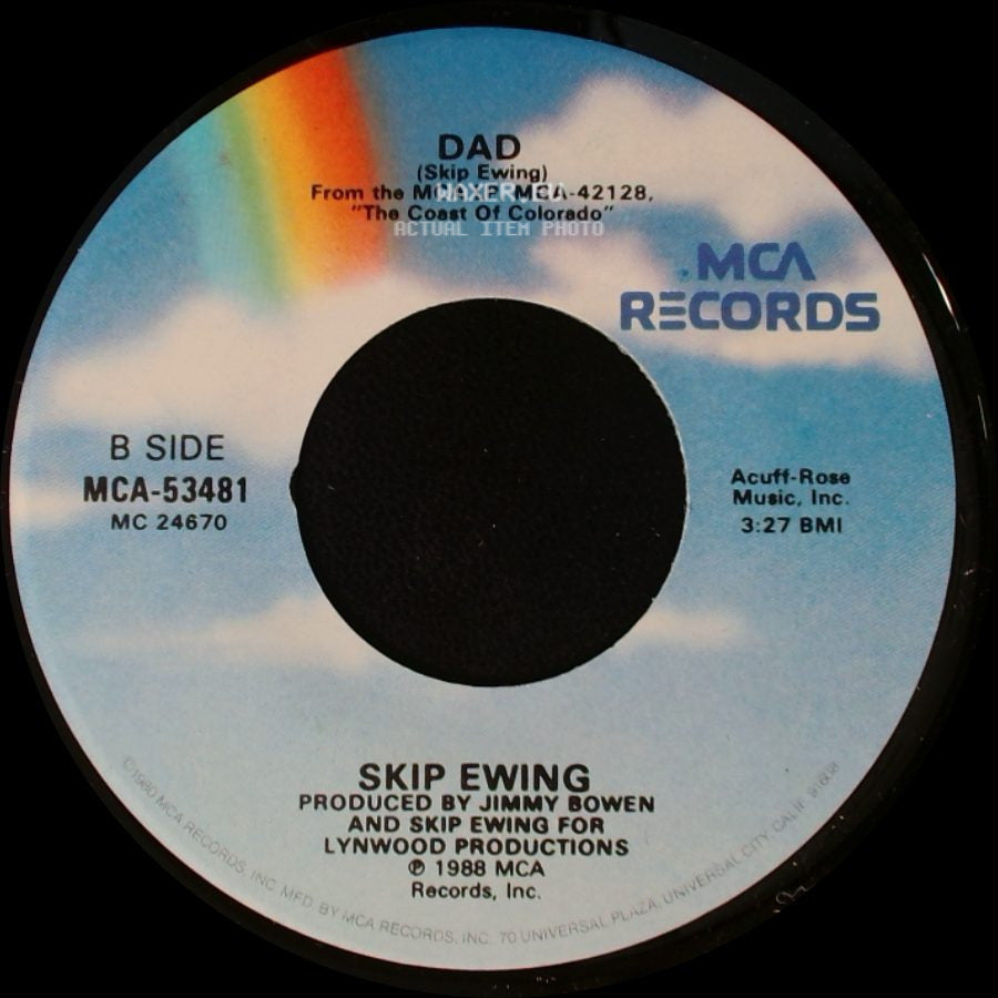 Skip Ewing - The Gospel According To Luke / Dad side B