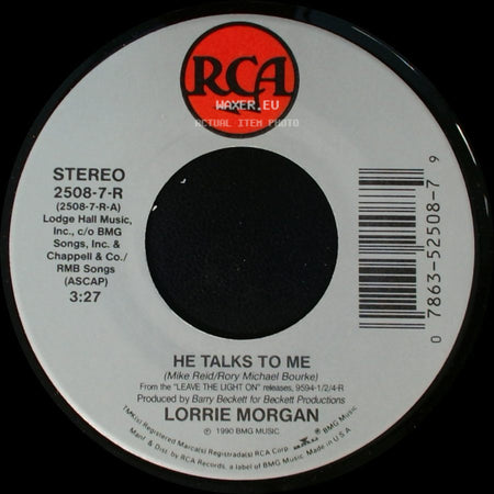 Lorrie Morgan - If I Didn't Love You / He Talks To Me side B
