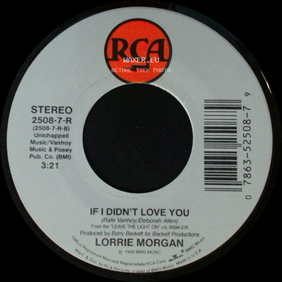 Lorrie Morgan - He Talks To Me / If I Didn't Love You side B