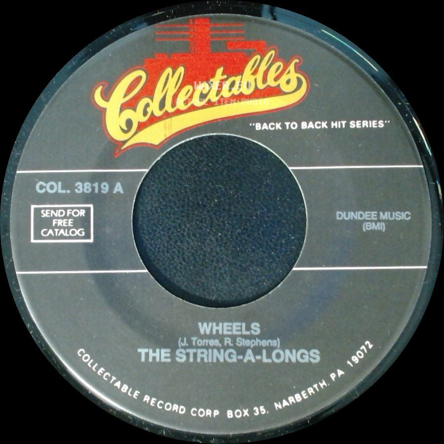 The String-A-Longs / Matt Monro - Wheels / My Kind Of Girl side A