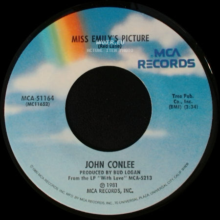 John Conlee - Love Is What You Need / Miss Emily's Picture side B