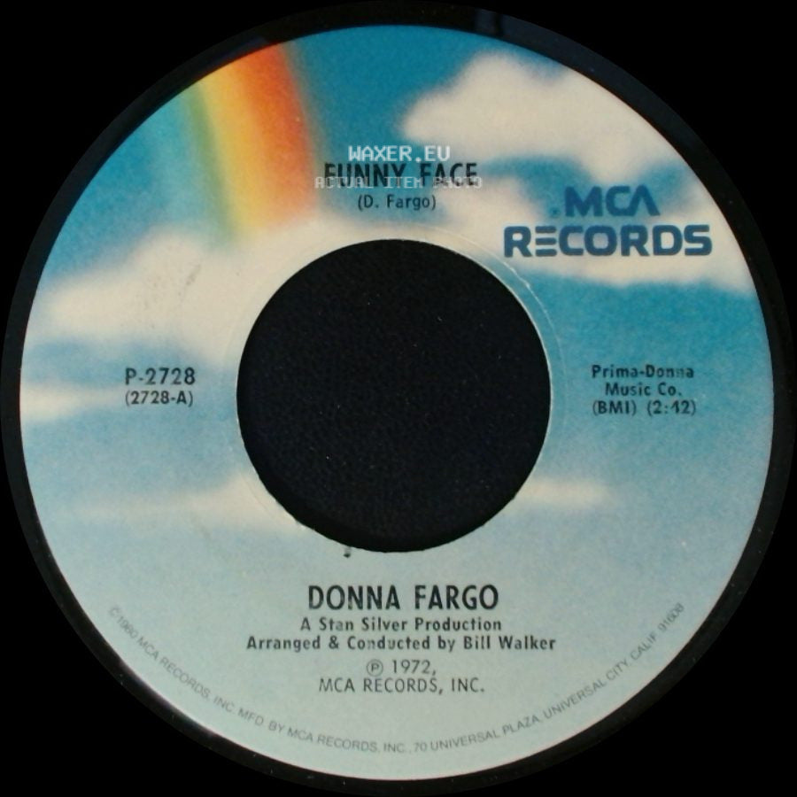 Donna Fargo - Superman / Funny Face side B