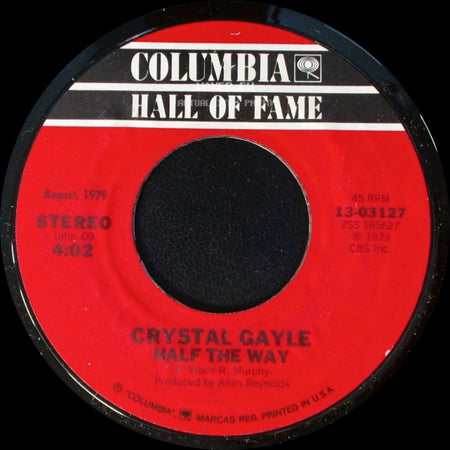 Crystal Gayle - Half The Way / The Woman In Me side A