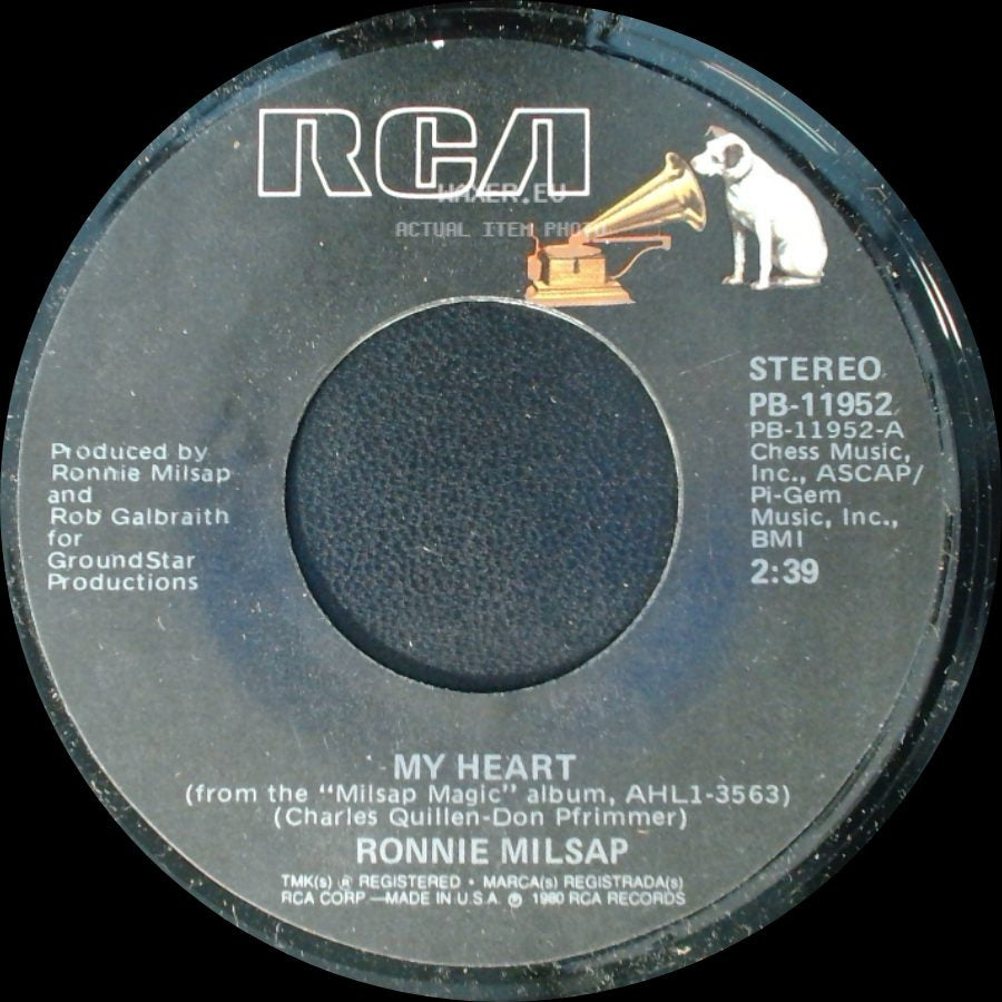 Ronnie Milsap - My Heart / Silent Night (After The Fight) side A