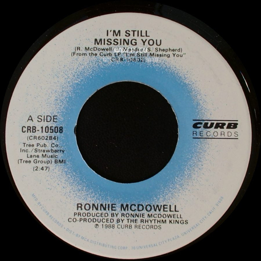 Ronnie Mcdowell - I'm Still Missing You / Suspicion side A