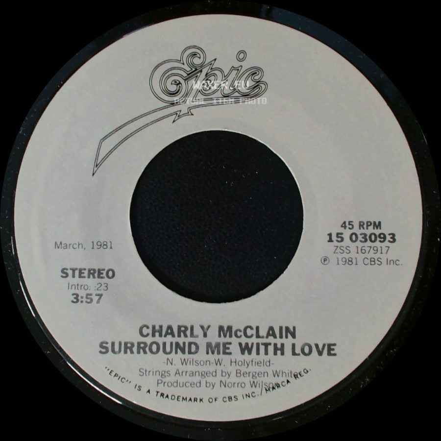 Charly Mcclain - Sleepin' With The Radio On / Surround Me With Love side B