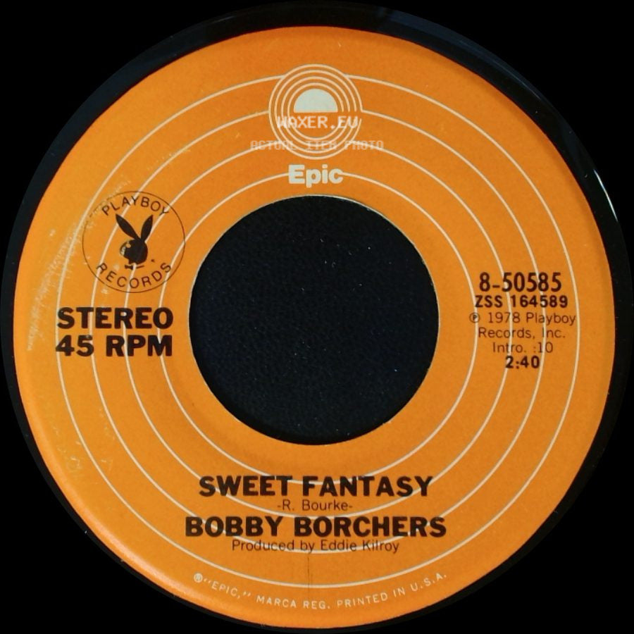 Bobby Borchers - Sweet Fantasy / You Are Yesterday side A