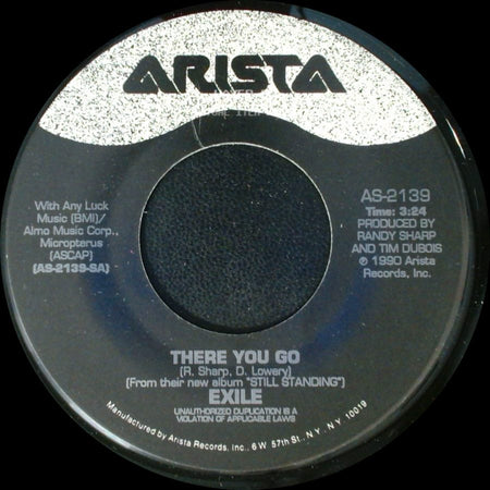 Exile - There You Go / I'm Still Standing side A