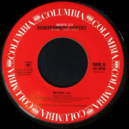 Montgomery Gentry - My Town / Heff Yeah side A