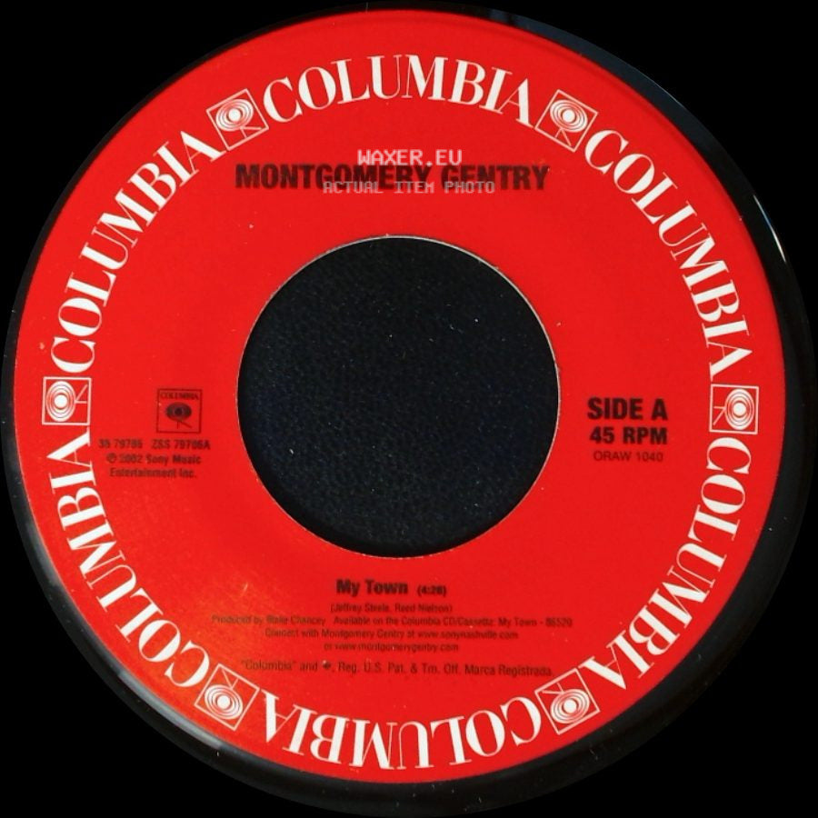 Montgomery Gentry - My Town / Heff Yeah side A