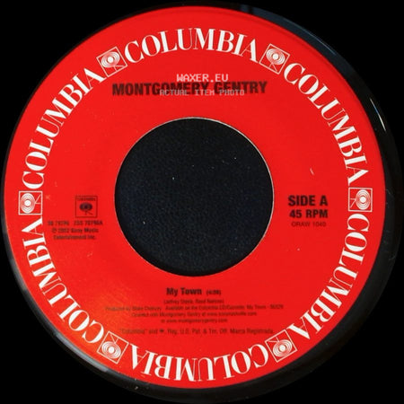 Montgomery Gentry - My Town / Hell Yeah side A