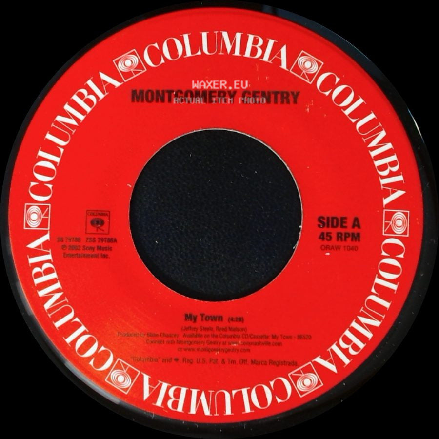Montgomery Gentry - My Town / Hell Yeah side A