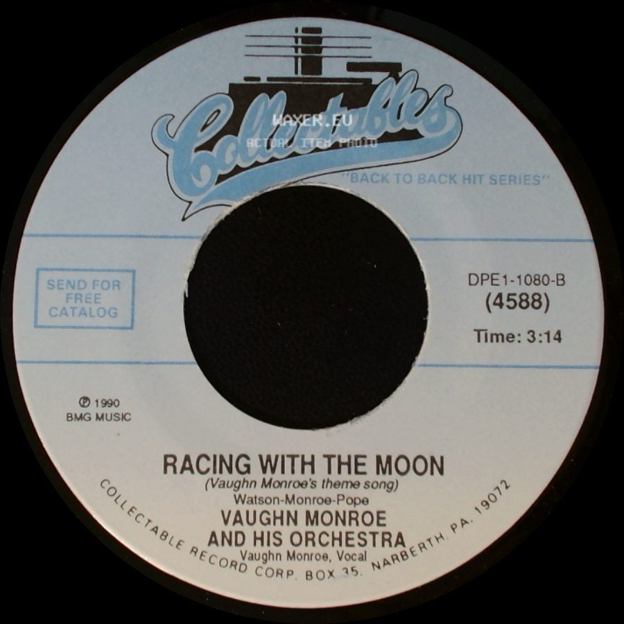 Vaughn Monroe And His Orchestra - There! I've Said It Again / Racing With The Moon side B