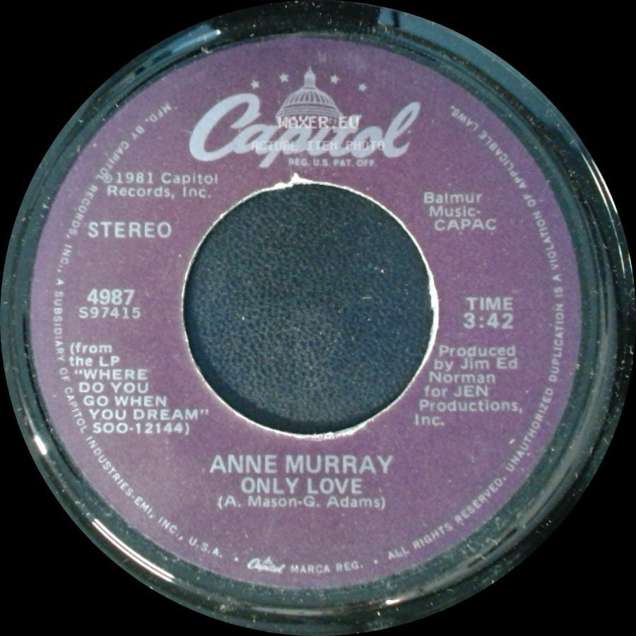 Anne Murray - Blessed Are The Believers / Only Love side B