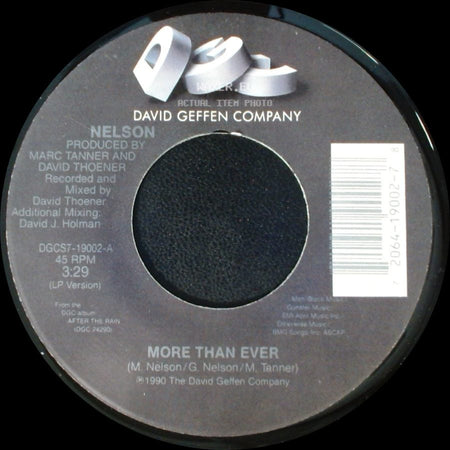 Nelson - More Than Ever / Keep One Heart side A