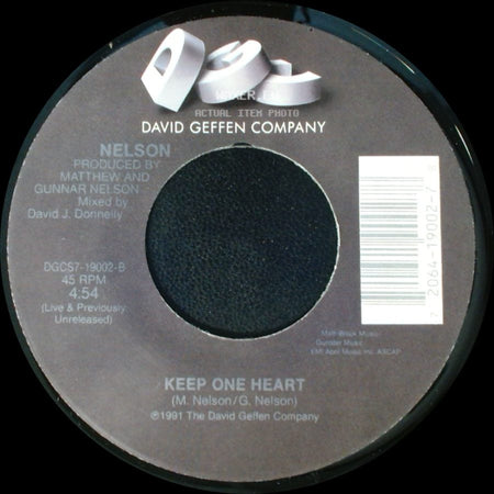 Nelson - More Than Ever / Keep One Heart side B