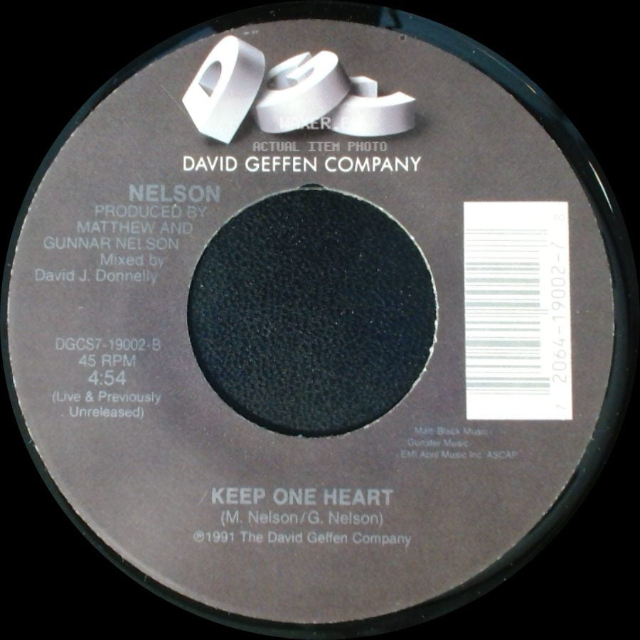 Nelson - More Than Ever / Keep One Heart side B