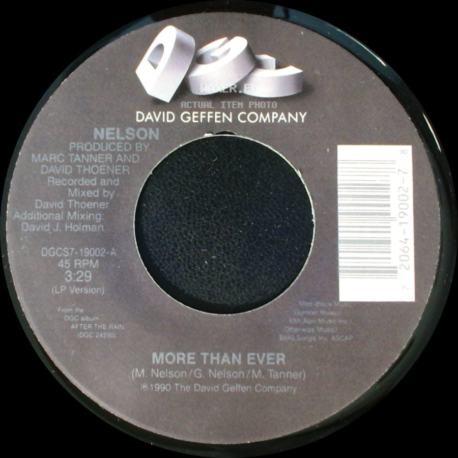 Nelson - More Than Ever / Keep One Heart side A