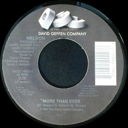 Nelson - More Than Ever / Keep One Heart side A
