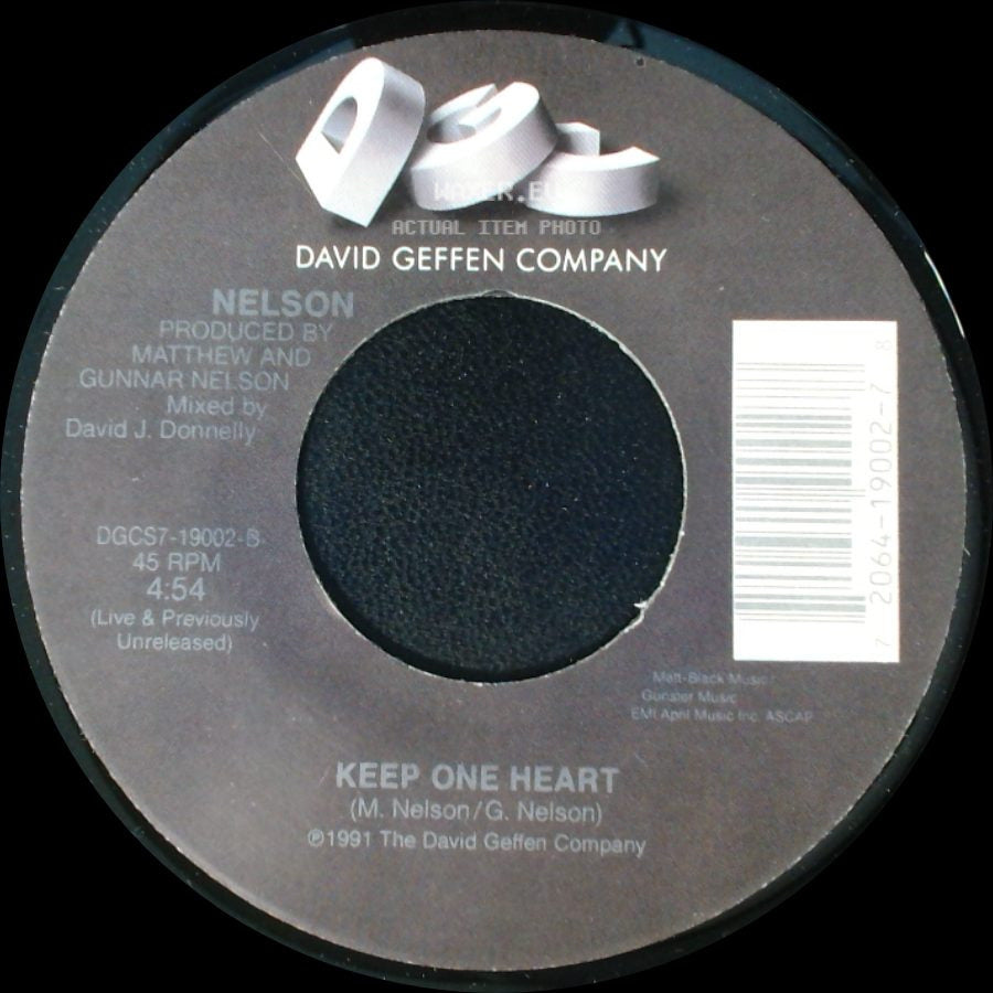 Nelson - More Than Ever / Keep One Heart side B