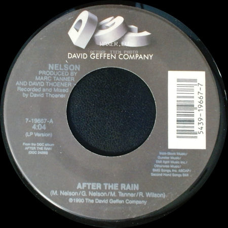 Nelson - After The Rain / Fill You Up side A