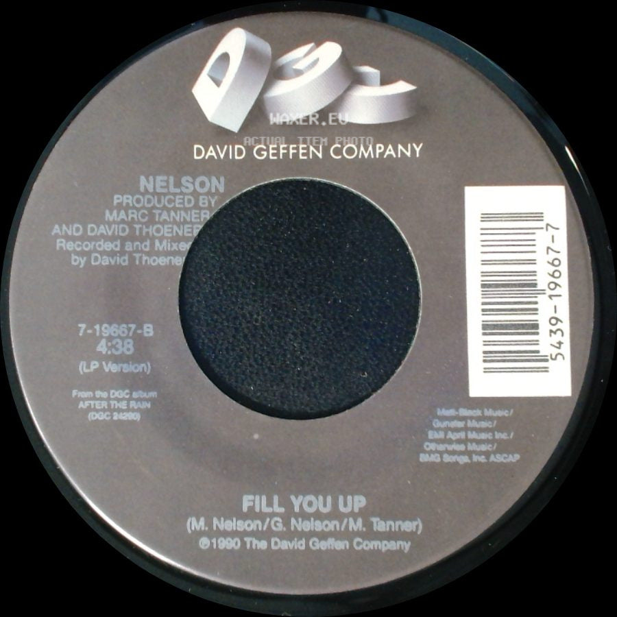 Nelson - After The Rain / Fill You Up side B