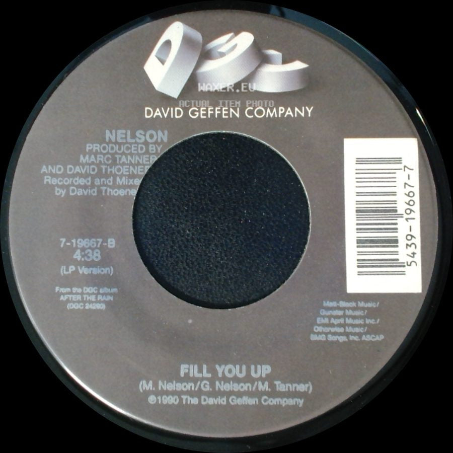 Nelson - After The Rain / Fill You Up side B