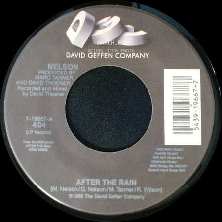 Nelson - After The Rain / Fill You Up side A