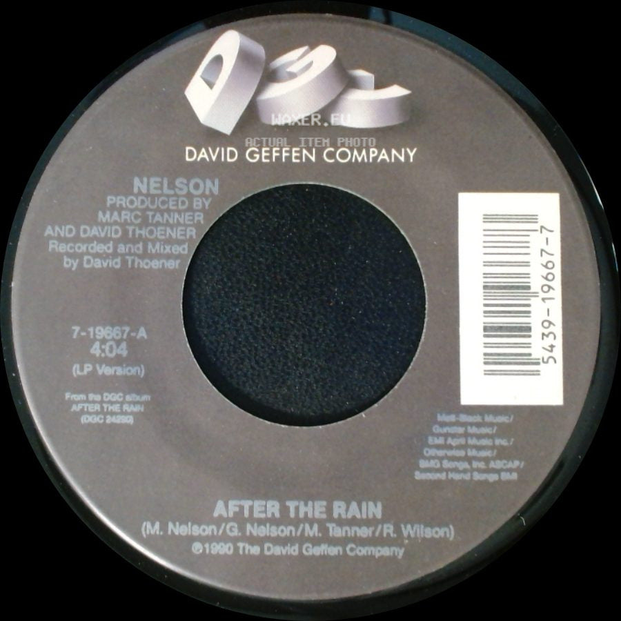 Nelson - After The Rain / Fill You Up side A