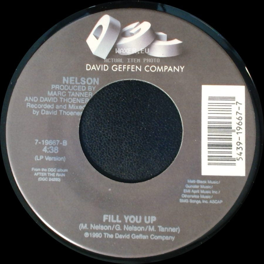 Nelson - After The Rain / Fill You Up side B