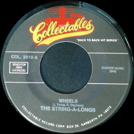The String-A-Longs / Matt Monro - Wheels / My Kind Of Girl side A