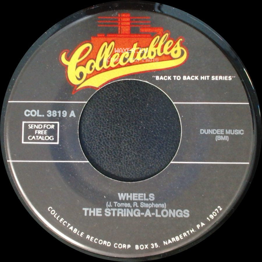 The String-A-Longs / Matt Monro - Wheels / My Kind Of Girl side A