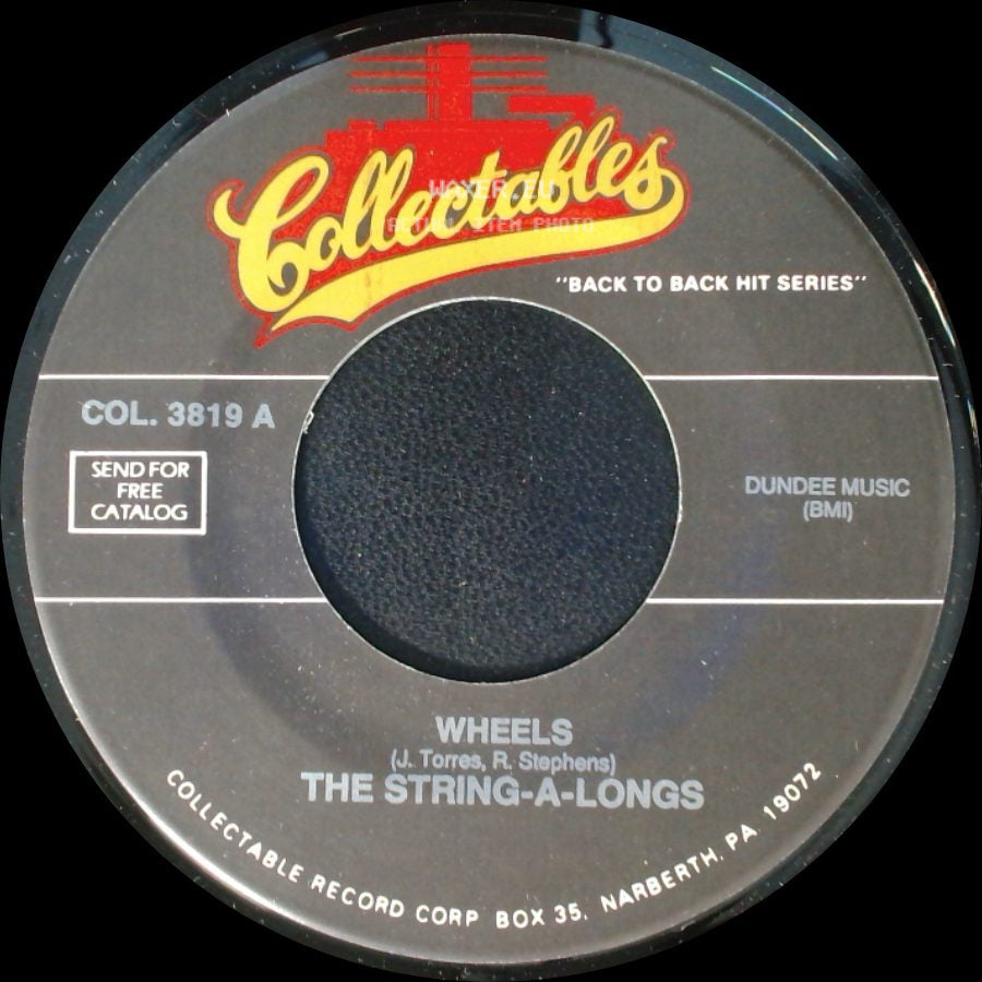 The String-A-Longs / Matt Monro - Wheels / My Kind Of Girl side A
