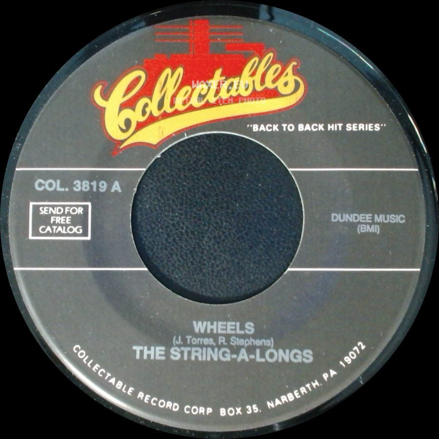 The String-A-Longs / Matt Monro - Wheels / My Kind Of Girl side A