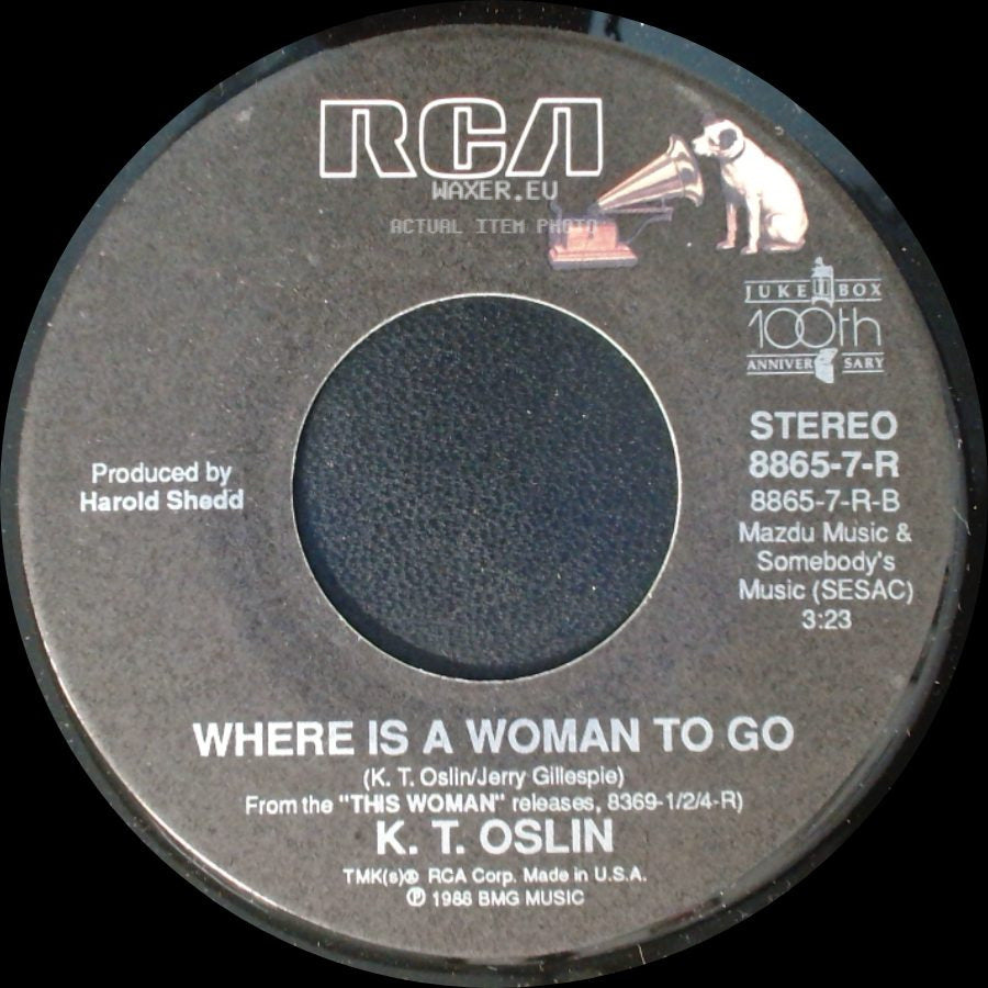 K. T. Oslin - Where Is A Woman To Go / Hey Bobby side A