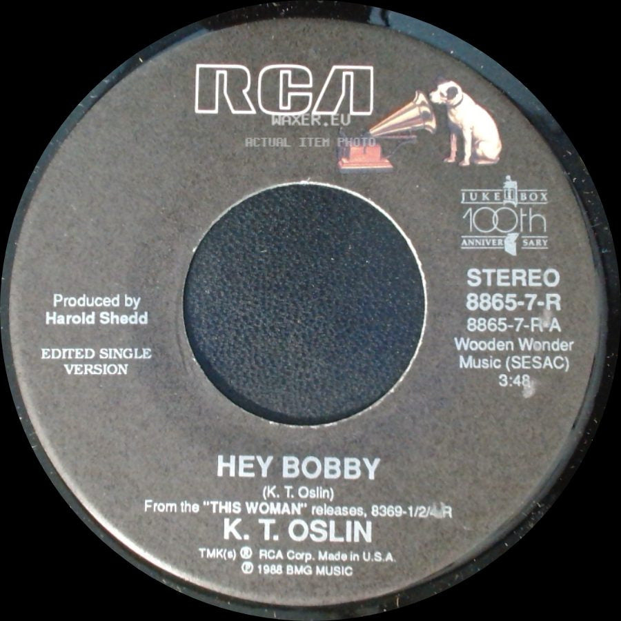 K. T. Oslin - Where Is A Woman To Go / Hey Bobby side B