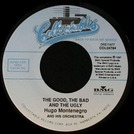 Hugo Montenegro And His Orchestra / Hugo Montenegro - The Good, The Bad And The Ugly / For A Few Dollars More side A