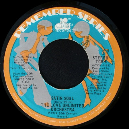 The Love Unlimited Orchestra - Satin Soul / Love's Theme side A