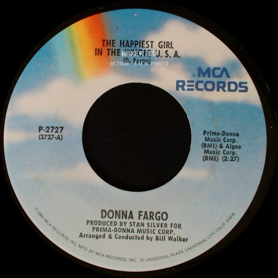 Donna Fargo - The Happiest Girl In The Whole U.S.A. / You Can't Be A Beacon (If Your Light Don't Shine) side A