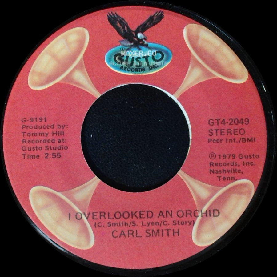 Carl Smith - Hey Joe / I Overlooked An Orchid side B