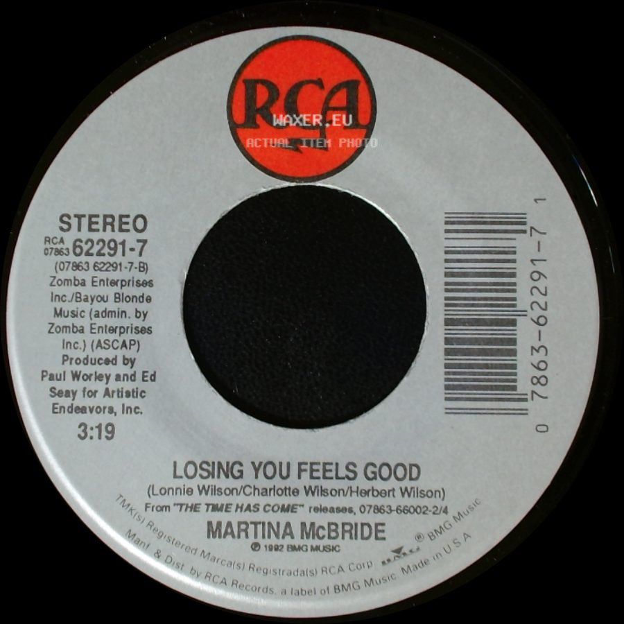 Martina Mcbride - Losing You Feels Good / That's Me side A