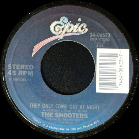 The Shooters - They Only Come Out At Night / Remote Control side A