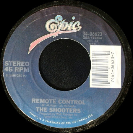 The Shooters - They Only Come Out At Night / Remote Control side B