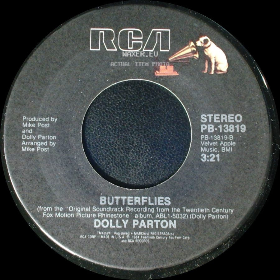 Dolly Parton - Butterflies / Tennessee Homesick Blues side A