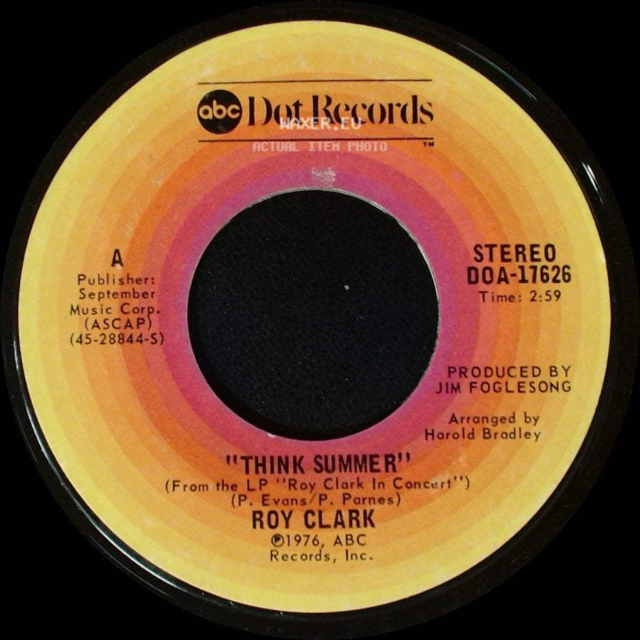 Roy Clark - Think Summer / Whatever Happened To Gauze? side A